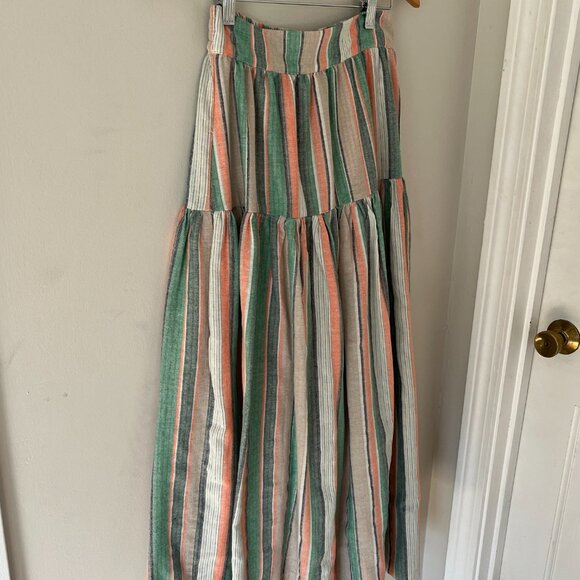 The Odells “Virginia” Striped Maxi Skirt – Anthropologie Size Small - Picture 7 of 12